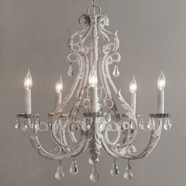 Restoration Hardware PALAIS Chandelier Белый винтажная патина Restoration Hardware PALAIS Chandelier Белый винтажная патина в Липецке | Loft Concept