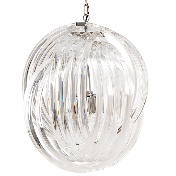 Люстра Chandelier Marco Polo M Прозрачный (Transparent) Никель Люстра Chandelier Marco Polo M Прозрачный (Transparent) Никель в Липецке | Loft Concept
