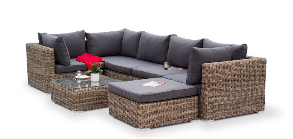 Модульный диван Rottan Grey Модульный диван Rottan Grey - Loft-Concept в Липецке