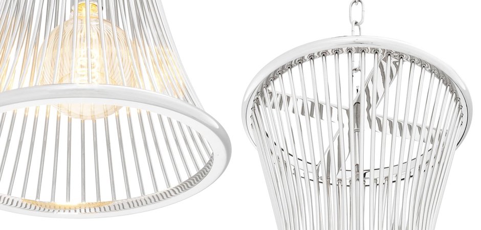 Люстра Hanging Lamp Altura Nickel Люстра Hanging Lamp Altura Nickel - Loft-Concept в Липецке