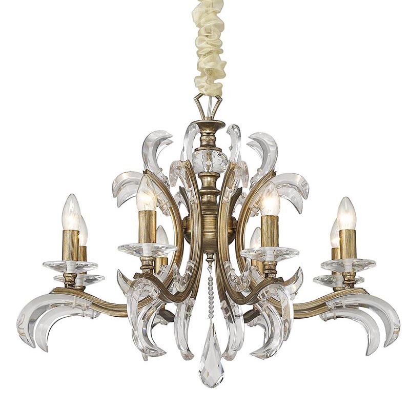 Люстра Blenden Chandelier 80 Серебряный в Липецке | Loft Concept 