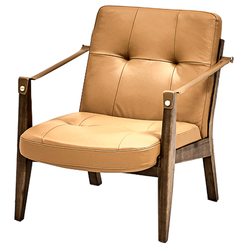 Кресло Toulouse Armchair Горчичный Коричневый Кресло Toulouse Armchair Горчичный Коричневый в Липецке | Loft Concept