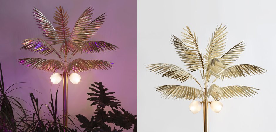 Торшер Palmyra palm tree lamp Торшер Palmyra palm tree lamp - Loft-Concept в Липецке