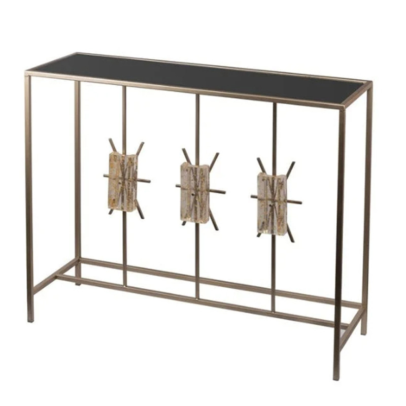 Консоль Console With Decor Золотой Консоль Console With Decor Золотой в Липецке | Loft Concept