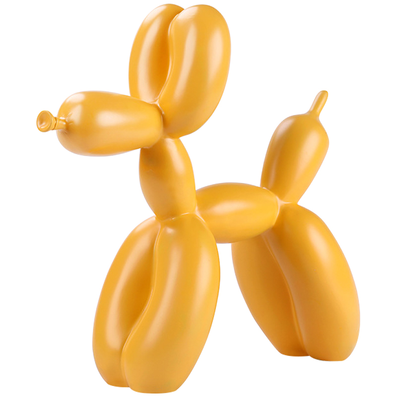 Статуэтка Jeff Koons Balloon Dog Matte Yellow Желтый Статуэтка Jeff Koons Balloon Dog Matte Yellow Желтый в Липецке | Loft Concept