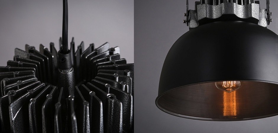 Подвесной светильник Loft Industrial Metal Cage Slam Подвесной светильник Loft Industrial Metal Cage Slam - Loft-Concept в Липецке