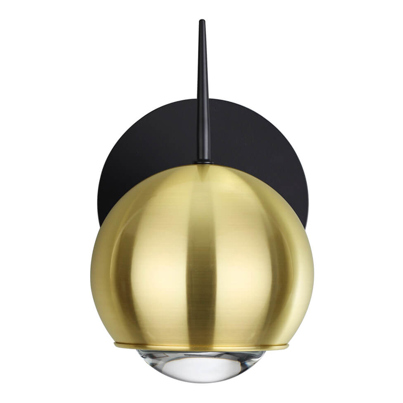 Бра Ivor Sconce Gold Глянцевое золото Черный Бра Ivor Sconce Gold Глянцевое золото Черный в Липецке | Loft Concept