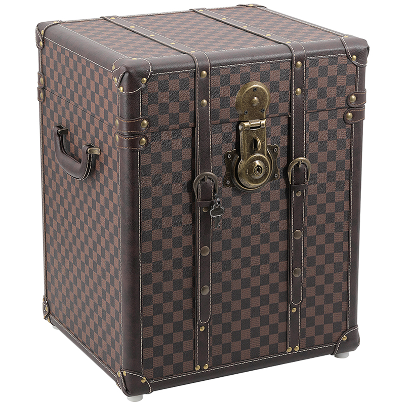 Сундук Louis Vuitton Design Wooden Chest Коричневый Латунь Сундук Louis Vuitton Design Wooden Chest Коричневый Латунь в Липецке | Loft Concept