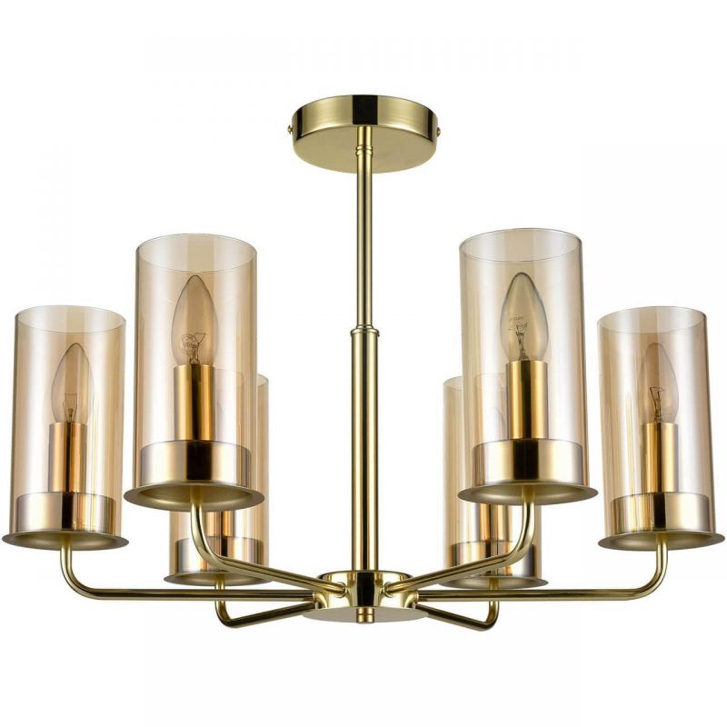 Люстра Honnor Chandelier gold Золотой Янтарь (Amber) Люстра Honnor Chandelier gold Золотой Янтарь (Amber) в Липецке | Loft Concept