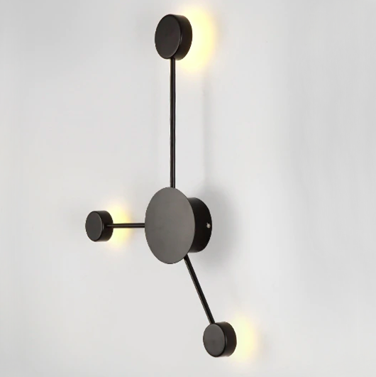 Бра Pin Wall Light 3 Черный Бра Pin Wall Light 3 Черный в Липецке | Loft Concept