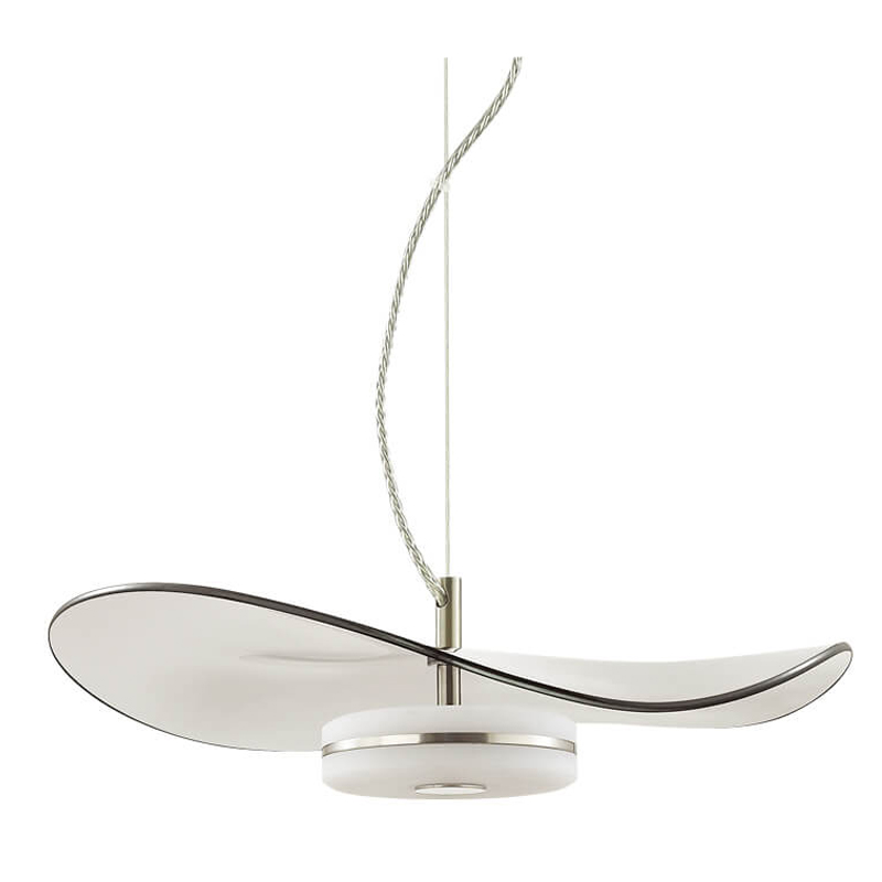 Подвесной светильник Floaty Smoky Hanging lamp Дымчатый (Smoke) Никель Подвесной светильник Floaty Smoky Hanging lamp Дымчатый (Smoke) Никель в Липецке | Loft Concept