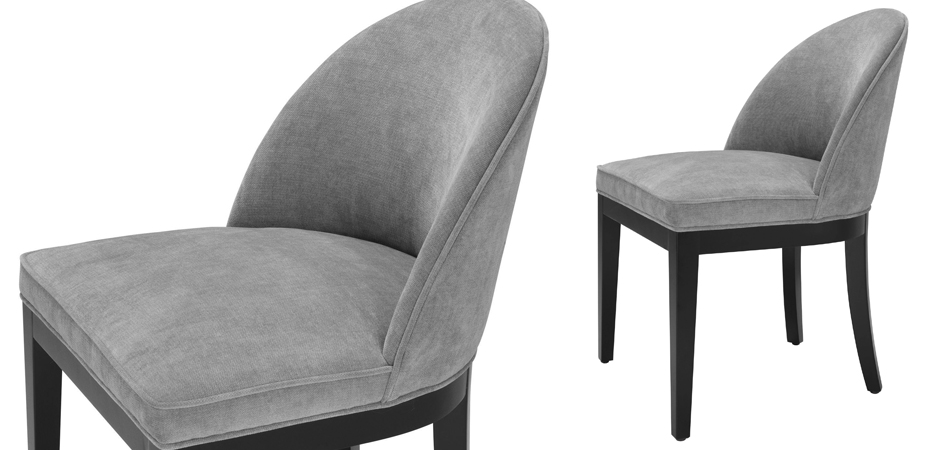Стул Eichholtz Dining Chair Fallon grey Стул Eichholtz Dining Chair Fallon grey - Loft-Concept в Липецке