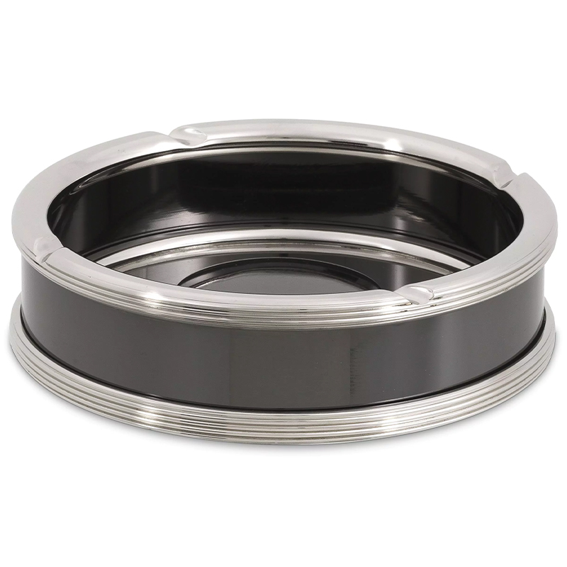 Пепельница Eichholtz Ashtray Ella Nickel Никель Черный Пепельница Eichholtz Ashtray Ella Nickel Никель Черный в Липецке | Loft Concept