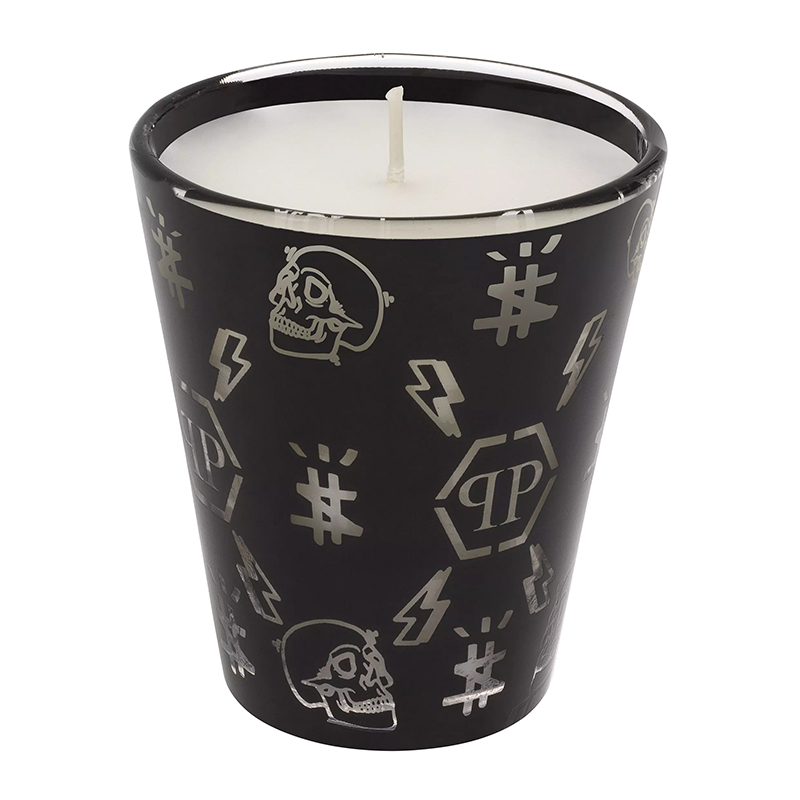 Свеча Philipp Plein Candle Monogram S Черный Белый Свеча Philipp Plein Candle Monogram S Черный Белый в Липецке | Loft Concept
