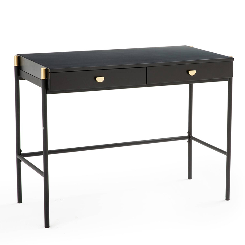 Рабочий стол Herdis Table Черный Рабочий стол Herdis Table Черный в Липецке | Loft Concept
