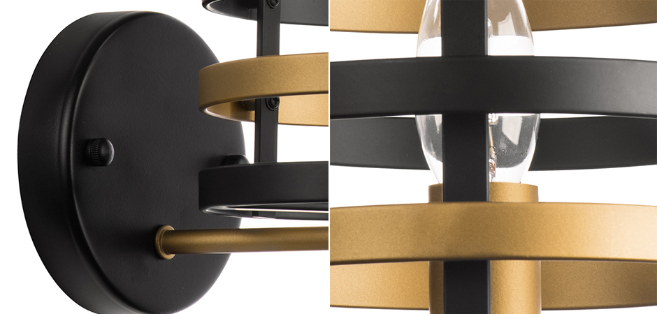 Бра Gold Stripes Sconces Бра Gold Stripes Sconces - Loft-Concept в Липецке