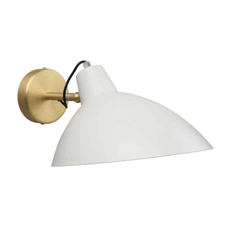 Бра с белым матовым плафоном Retro Light матовое золото Белый Бра с белым матовым плафоном Retro Light матовое золото Белый в Липецке | Loft Concept