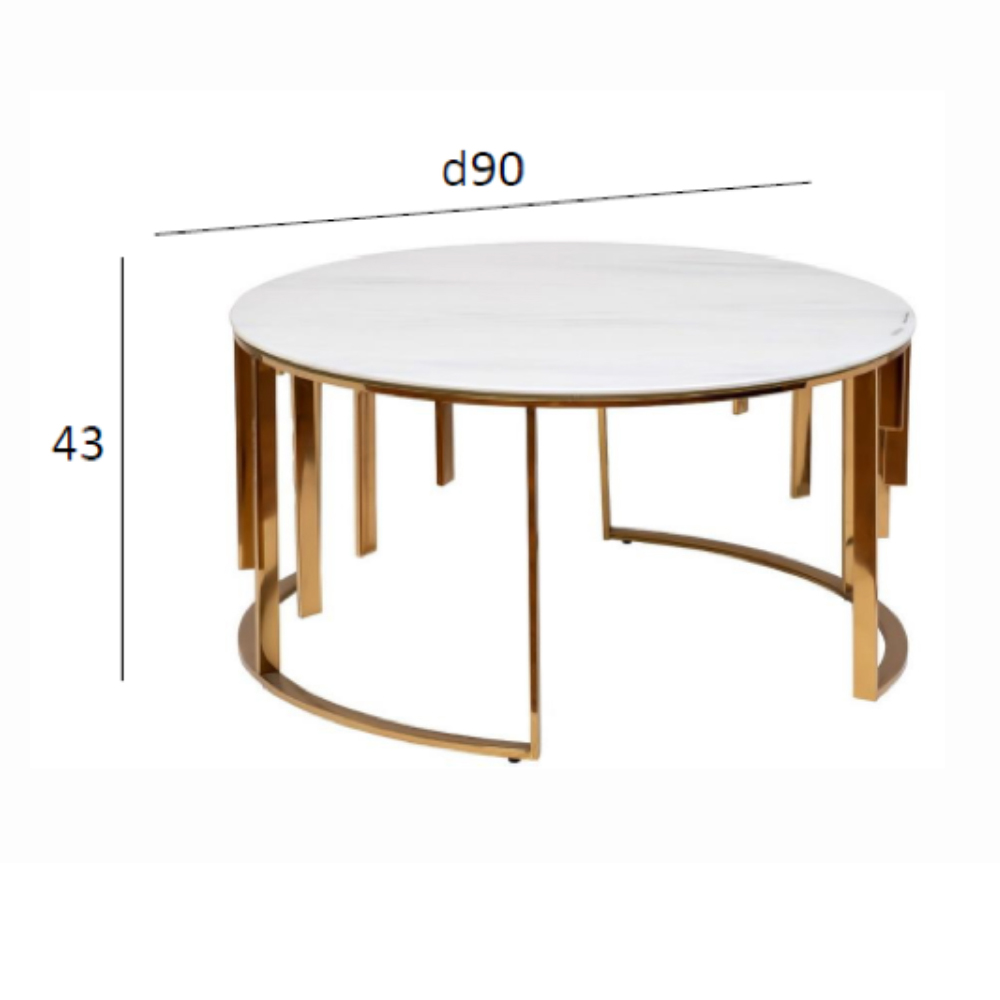 Стол журнальный круглый Interior Accent Стол журнальный круглый Interior Accent в Липецке