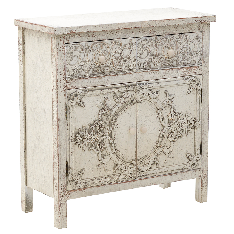Комод в стиле прованс Senchia Provence Chest of Drawers Молочный Комод в стиле прованс Senchia Provence Chest of Drawers Молочный в Липецке | Loft Concept
