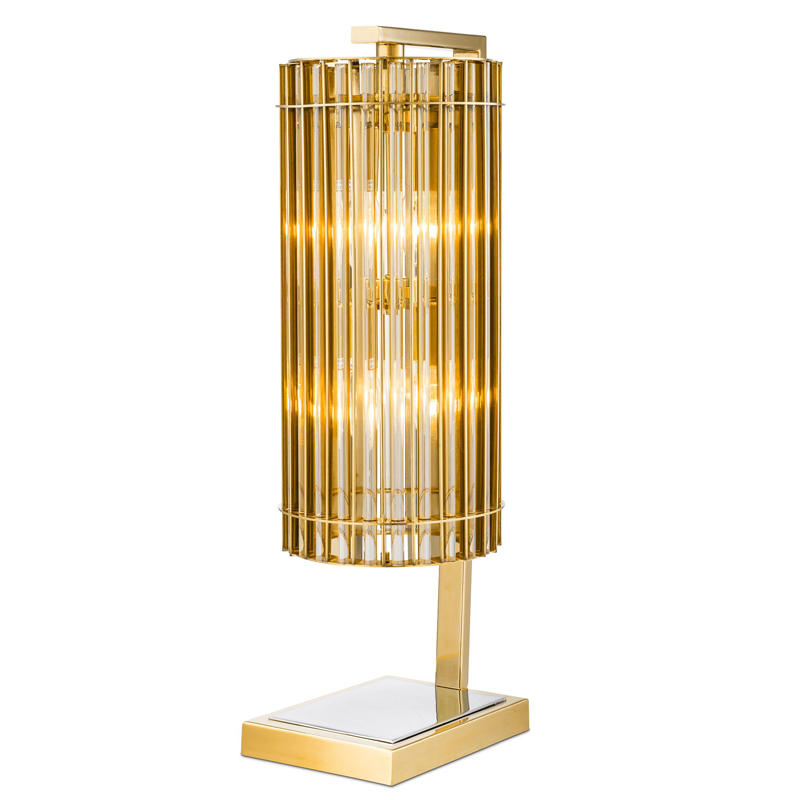 Настольная лампа Eichholtz Table Lamp Pimlico Gold Глянцевое золото Никель Золотой Шампань Настольная лампа Eichholtz Table Lamp Pimlico Gold Глянцевое золото Никель Золотой Шампань в Липецке | Loft Concept