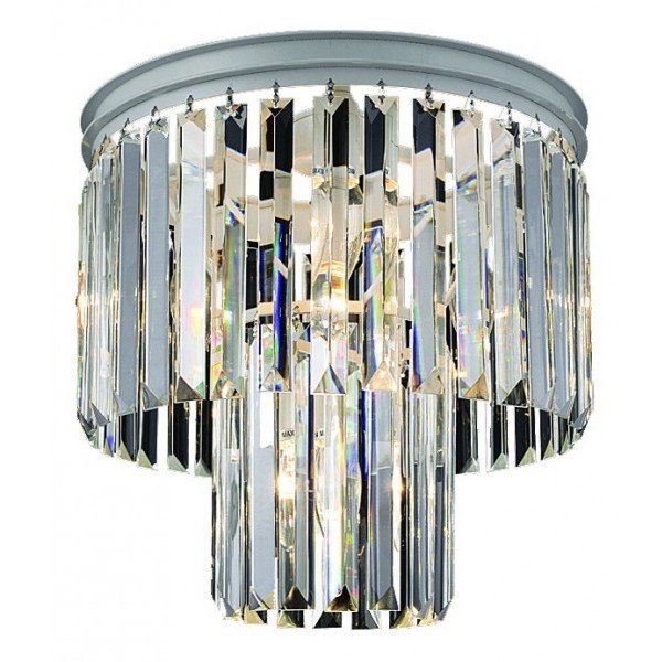 Потолочный светильник RH Odeon Clear Glass ceiling chandelier 2 Square Белый Прозрачное Стекло Потолочный светильник RH Odeon Clear Glass ceiling chandelier 2 Square Белый Прозрачное Стекло в Липецке | Loft Concept