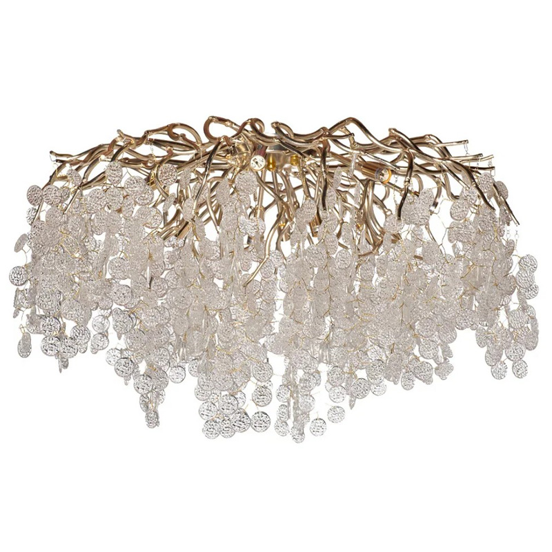Потолочная люстра FAIRYTREE Champagne Chandelier 80 Золотой Шампань Потолочная люстра FAIRYTREE Champagne Chandelier 80 Золотой Шампань в Липецке | Loft Concept