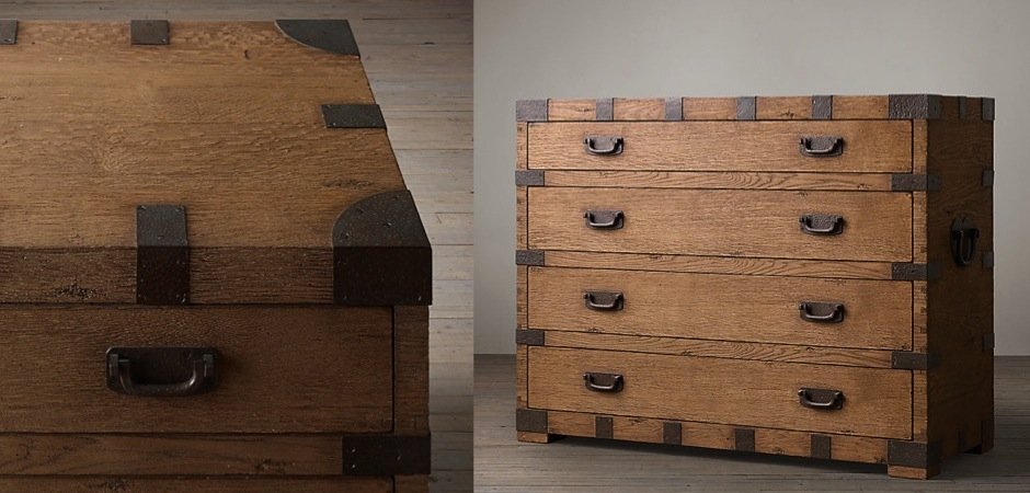 Комод в винтажном стиле Vintage Antique Oak Комод в винтажном стиле Vintage Antique Oak - Loft-Concept в Липецке