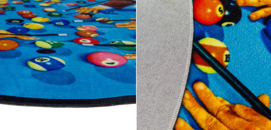 Ковер Seletti Round Rug Snooker Ковер Seletti Round Rug Snooker - Loft-Concept в Липецке