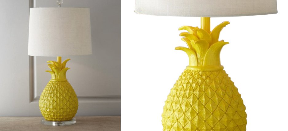 Настольная лампа Yellow Pineapple "Желтый Ананас" Настольная лампа Yellow Pineapple "Желтый Ананас" - Loft-Concept в Липецке