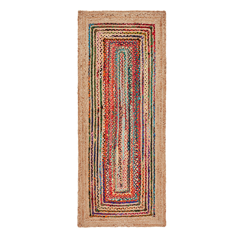 Ковер Carpet Track Multicolored джут и хлопок Бежевый Мульти Ковер Carpet Track Multicolored джут и хлопок Бежевый Мульти в Липецке | Loft Concept