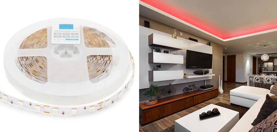 Светодиодная лента 14,4W/m 60LED/m 5050SMD красный Светодиодная лента 14,4W/m 60LED/m 5050SMD красный - Loft-Concept в Липецке