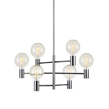 Люстра Helix Chandelier Chrome Хром Люстра Helix Chandelier Chrome Хром в Липецке | Loft Concept