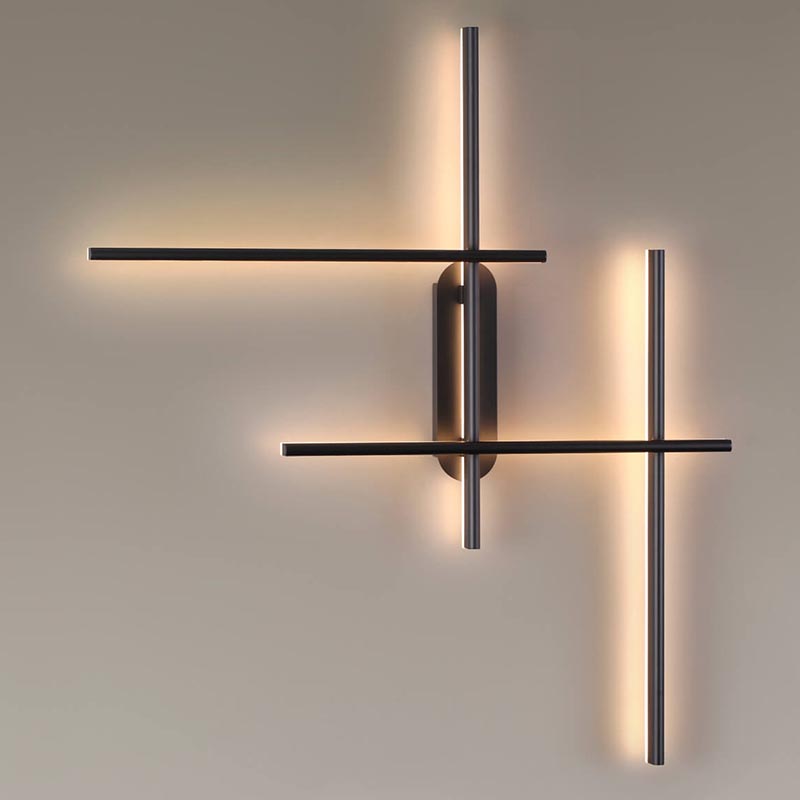 Бра Rolf Four Black Lines Черный Бра Rolf Four Black Lines Черный в Липецке | Loft Concept