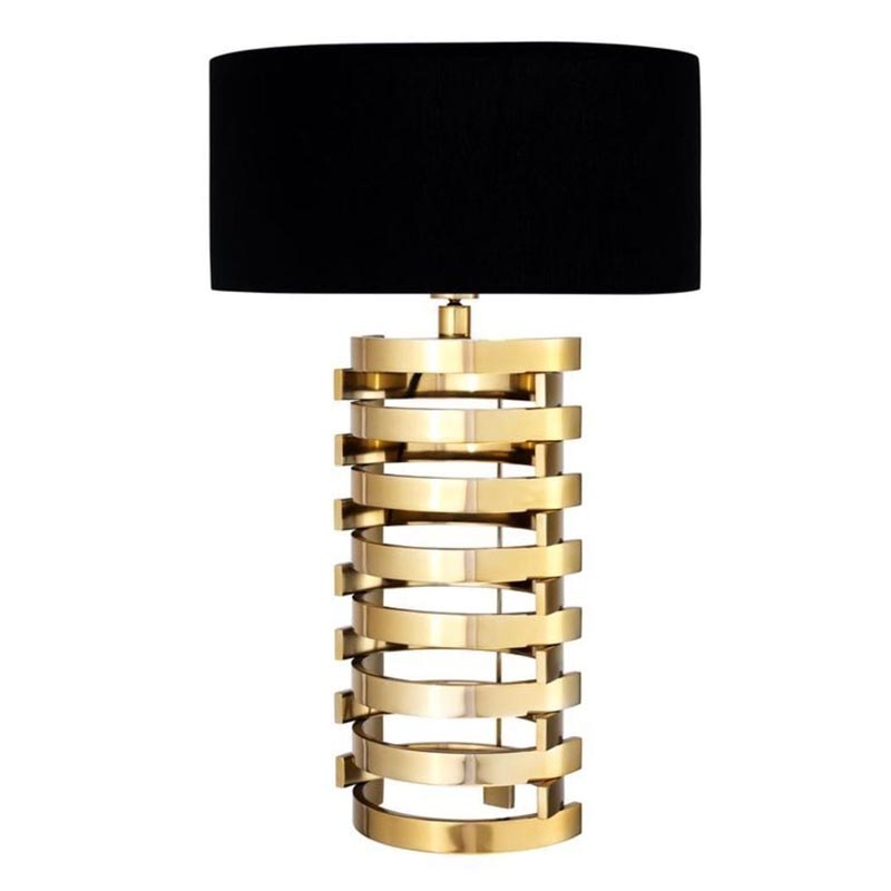 Настольная лампа Tamsin Table Lamp Латунь Черный Настольная лампа Tamsin Table Lamp Латунь Черный в Липецке | Loft Concept