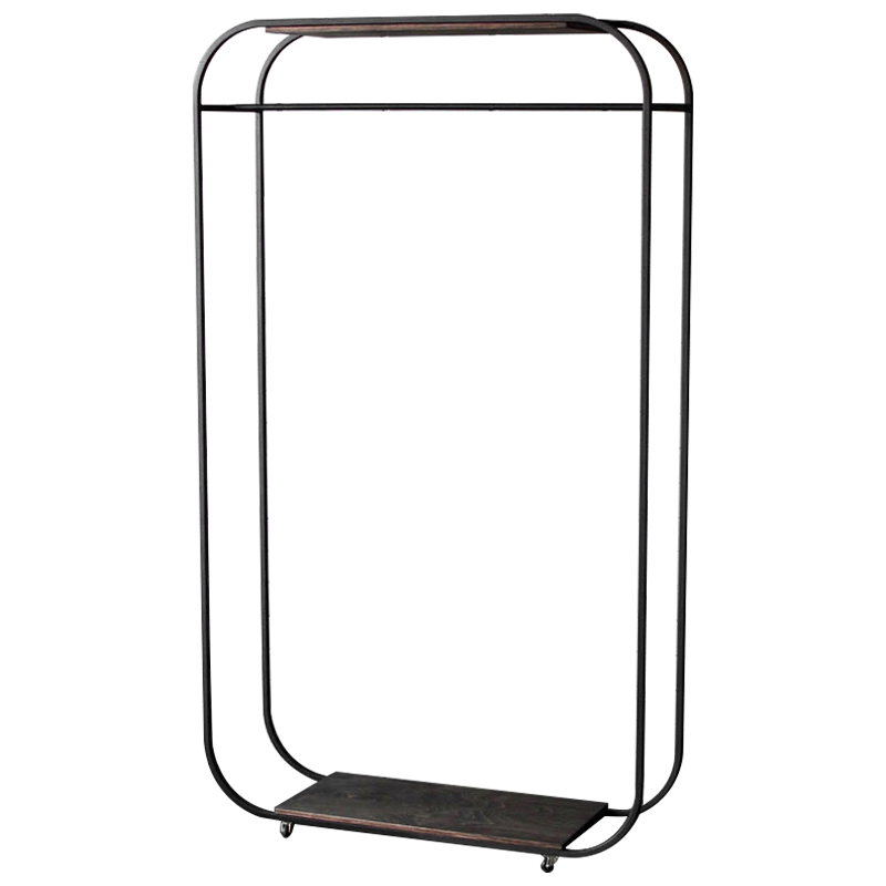 Рейл Tala Industrial Metal Rust Clothes Rail Черный Коричневый Рейл Tala Industrial Metal Rust Clothes Rail Черный Коричневый в Липецке | Loft Concept