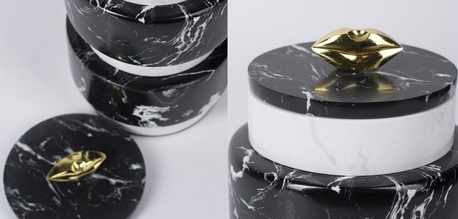 Kelly Wearstler LARGE MELANGE JAR Kelly Wearstler LARGE MELANGE JAR - Loft-Concept в Липецке