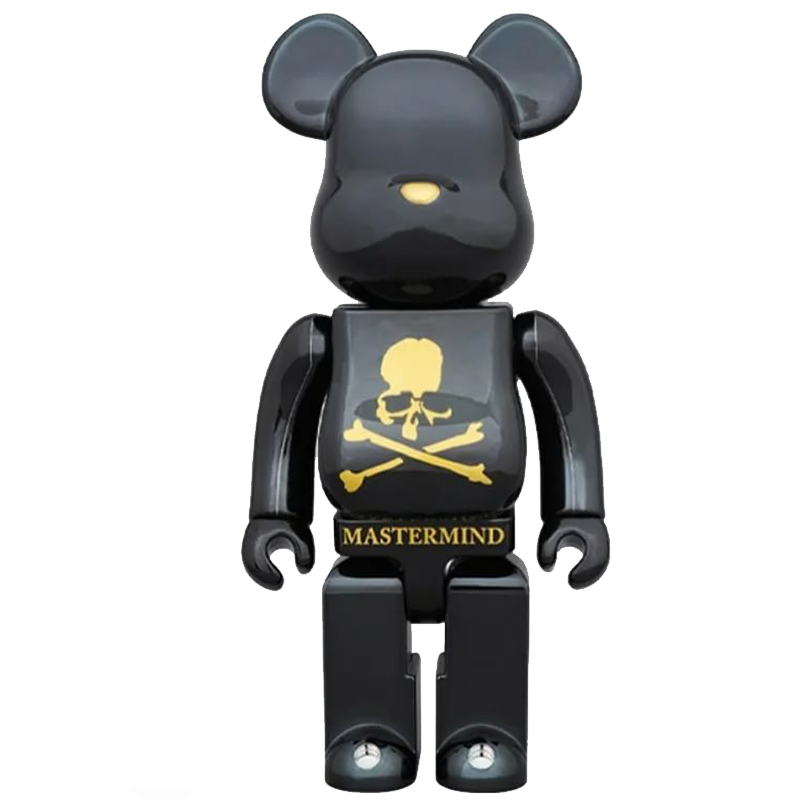 Статуэтка Bearbrick Black Mastermind Черный Статуэтка Bearbrick Black Mastermind Черный в Липецке | Loft Concept