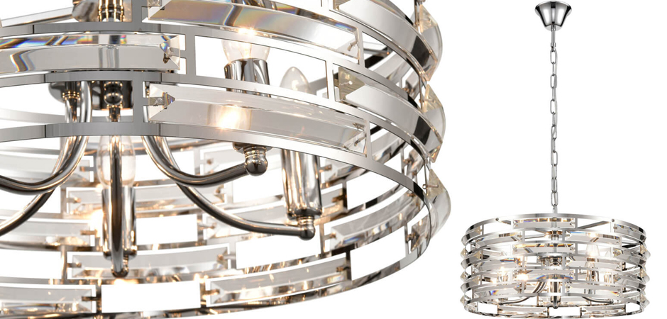 Люстра Chandelier Glass Inserts Люстра Chandelier Glass Inserts - Loft-Concept в Липецке