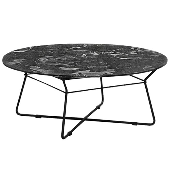 Кофейный стол Marble Coffee Table Черный Черный Мрамор Nero в Липецке | Loft Concept 