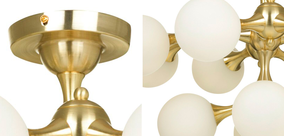 Потолочный светильник MOONDROP Lamp Gold 13 Потолочный светильник MOONDROP Lamp Gold 13 - Loft-Concept в Липецке