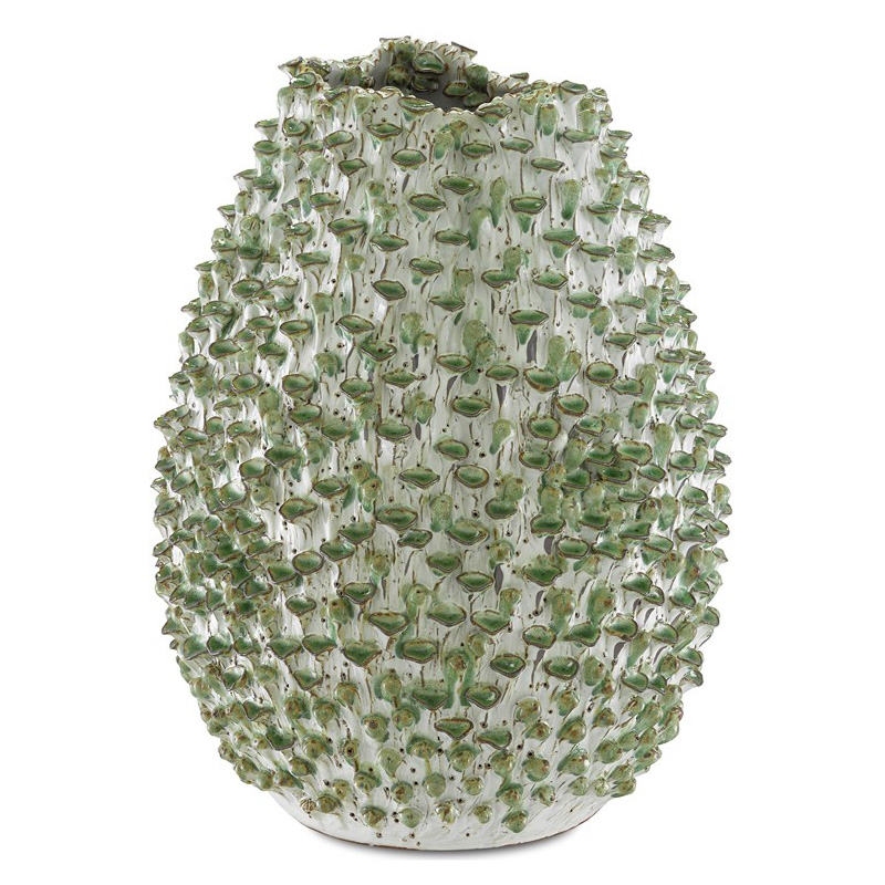 Ваза Milione Medium Vase Белый Зеленый Ваза Milione Medium Vase Белый Зеленый в Липецке | Loft Concept