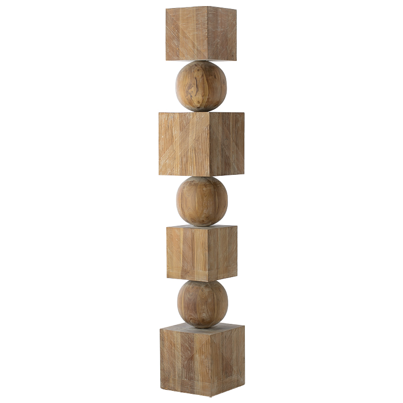Арт-объект Art Object Squares and Balls made wood Арт-объект Art Object Squares and Balls made wood в Липецке | Loft Concept