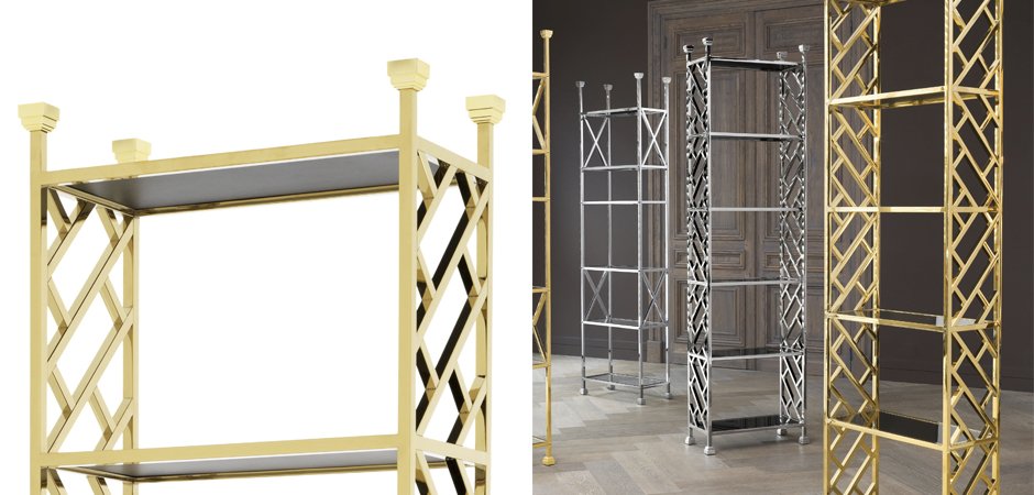 Стеллаж Eichholtz Cabinet Skyler Стеллаж Eichholtz Cabinet Skyler - Loft-Concept в Липецке