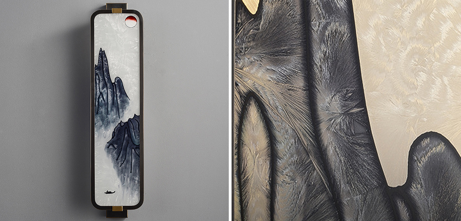 Настенный светильник Mountains Oriental Scenes Wall Lamp - фото