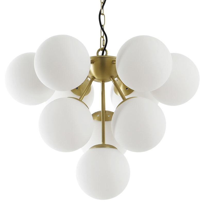 Современная люстра Berries Chandelier Золотой Белый в Липецке | Loft Concept 