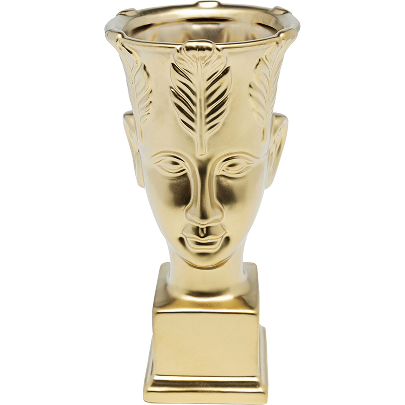 Ваза Golden Face Vase 26 Золотой Ваза Golden Face Vase 26 Золотой в Липецке | Loft Concept