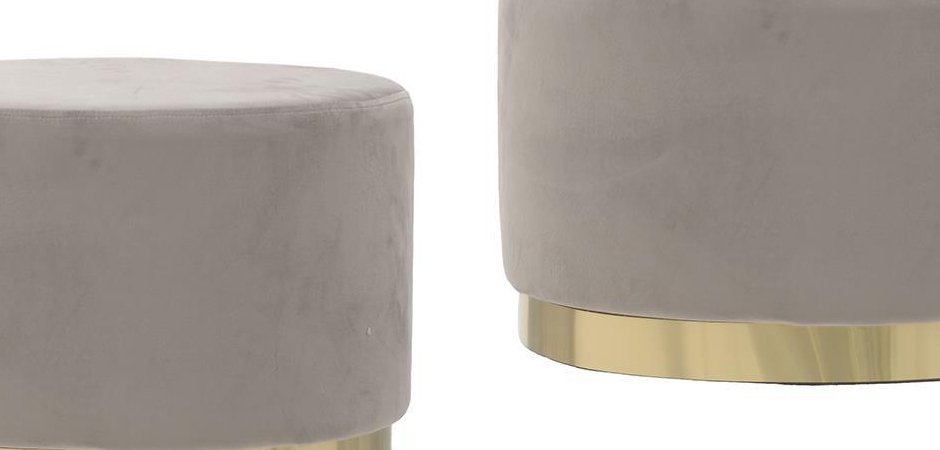 Пуф Golden Belt Beige Pastel Пуф Golden Belt Beige Pastel - Loft-Concept в Липецке