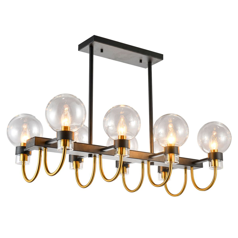 Люстра Votrom Chandelier Черный Прозрачный (Transparent) Бронза Люстра Votrom Chandelier Черный Прозрачный (Transparent) Бронза в Липецке | Loft Concept