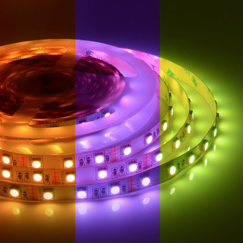 Светодиодная лента 14,4W/m 60LED/m 5050SMD разноцветная 5M Белый Светодиодная лента 14,4W/m 60LED/m 5050SMD разноцветная 5M Белый в Липецке | Loft Concept