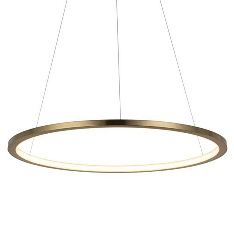 Подвесной светильник Yvette Ring Horizontal gold Золотой Подвесной светильник Yvette Ring Horizontal gold Золотой в Липецке | Loft Concept